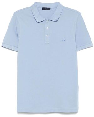 Fay Polo Shirts - Blu
