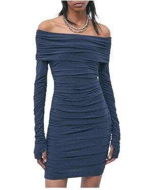 Patrizia Pepe Short Dresses - Blue