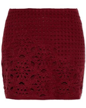 FRAME The Postcard Skirt - Rood