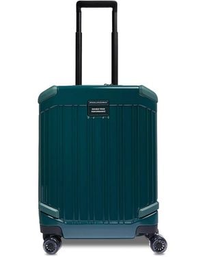 Piquadro 4 Wheel Cabin Suitcase - Groen