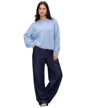 Another Label Roxane Strickpulli - Blau