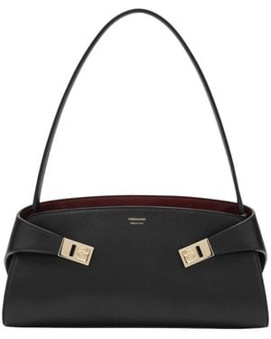 Ferragamo Shoulder Bags - Black