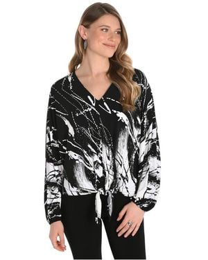 FRANK LYMAN Blouses - Black