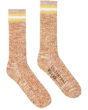 Universal Works Socks - Bianco