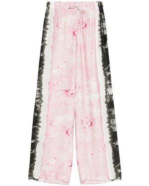 Ermanno Scervino Wide Trousers - Pink
