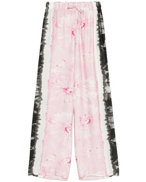 Ermanno Scervino Wide Trousers - Pink