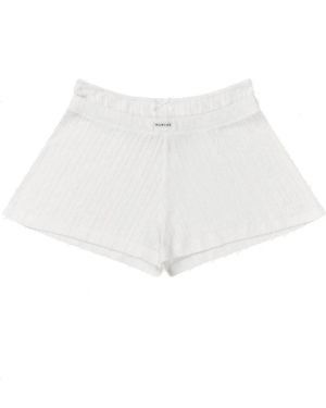 Munthe Korte Broeken ,Short Shorts - Wit