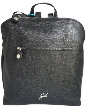 Gabs Schwarzer Leder-Rucksack Brigitte