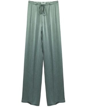 Semicouture Wide Trousers - Vert