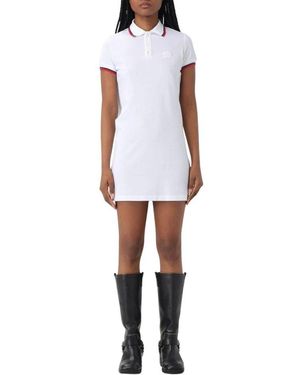DSquared² Weiße Polo-Kleid Für Frauen