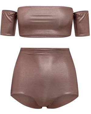 ALESSANDRO VIGILANTE Bikinis - Brown