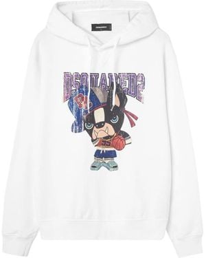 DSquared² Hoodies - White