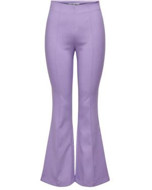 ONLY Wide Pants - Purple