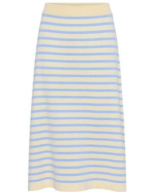Saint Tropez Midi Skirts - Blue