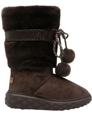 Jimmy Choo Schoenen ,Bruin ,Cobi Usg Choco - Zwart