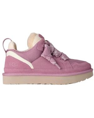 UGG Schoenen ,Roze ,Wol Lowmel Sneaker