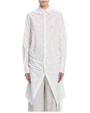 Ann Demeulemeester Shirt Dresses - Bianco