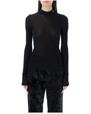 Saint Laurent Turtlenecks - Zwart
