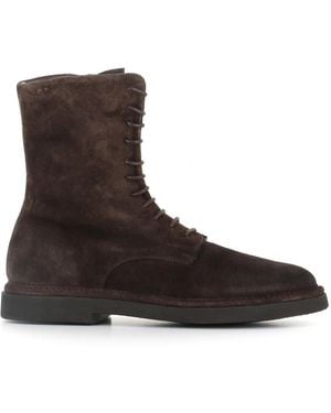 Alexander Hotto Lace-Up Boots - Brown
