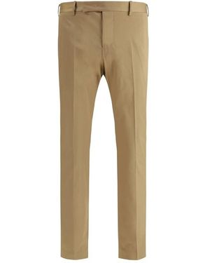 PT Torino Slim-Fit Trousers - Neutro