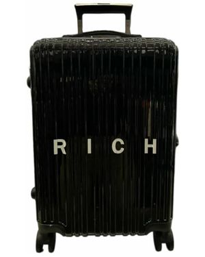 John Richmond Large Suitcases - Black