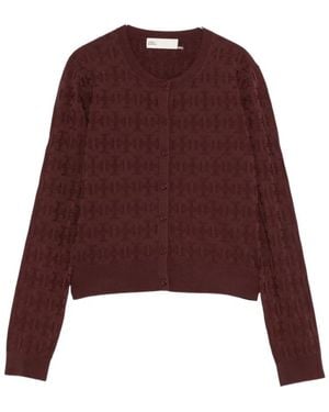 Tory Burch Cardigans - Morado