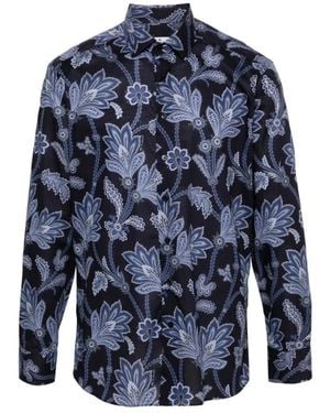 Etro Casual Shirts - Blue