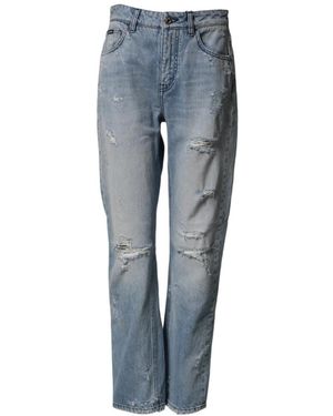 Dolce & Gabbana Straight Fit Jeans - Blue