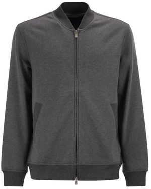 Brunello Cucinelli Zip-Throughs - Grey