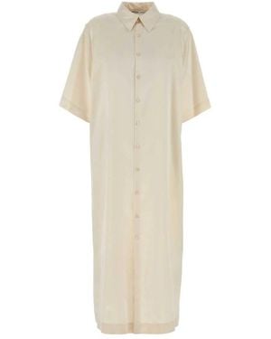 Carven Shirt Dresses - Natural