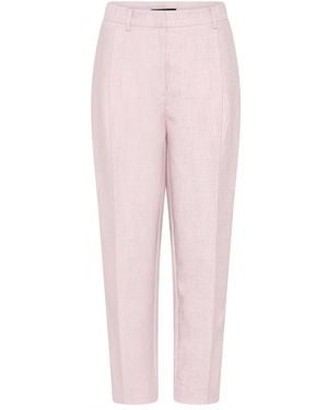 Bruuns Bazaar Cropped Trousers - Pink
