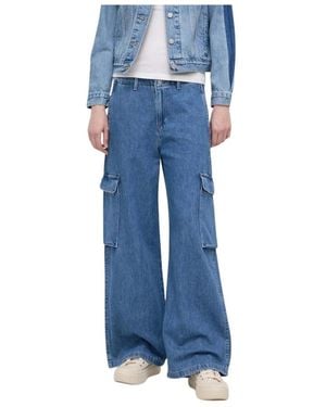 Levi's Weite Jeans - Blau