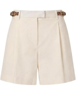 Burberry Casual Shorts - Natural