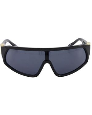 Le Specs Eco Shield Sonnenbrille 'Calm Chaos' - Blau