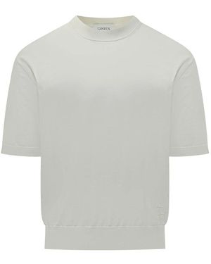 Laneus Round-Neck Knitwear - Grey