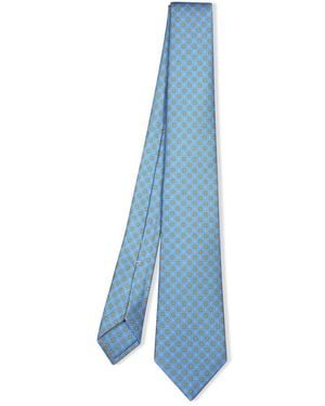 Kiton Ties - Bleu