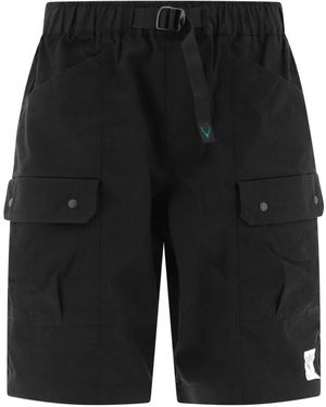 South2 West8 Belted Harbor Shorts - Schwarz