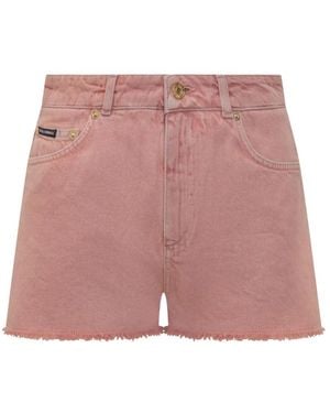 Dolce & Gabbana Denim Shorts - Rosa