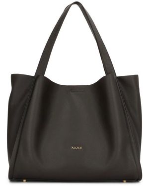 Kazar Weiche Shopper Tasche Aus Leder - Schwarz