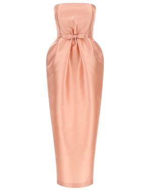 BERNADETTE Lenette Maxi Kleid - Orange