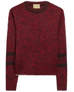 Momoní Round-Neck Knitwear - Rojo