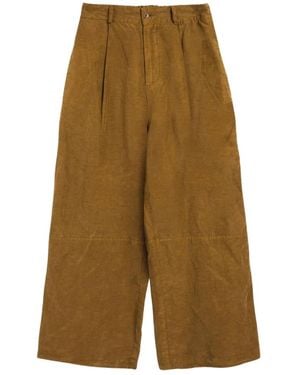 YMC Wide Trousers - Verde