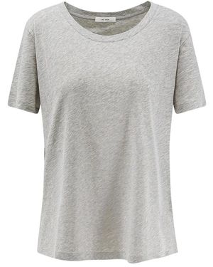 The Row Tops ,Grijs ,Katoen T-Shirts En Poloshirts