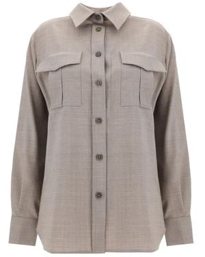 P.A.R.O.S.H. Shirts - Gray