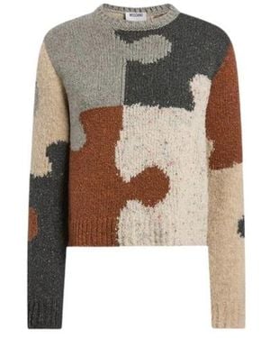 Moschino Round-Neck Knitwear - Multicolor