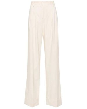 ANDAMANE Wide Trousers - Blanco