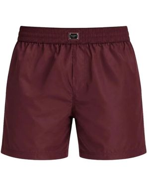 Dolce & Gabbana Zwemshorts Halflang - Paars