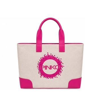 Pinko Tote Bags - Rosa