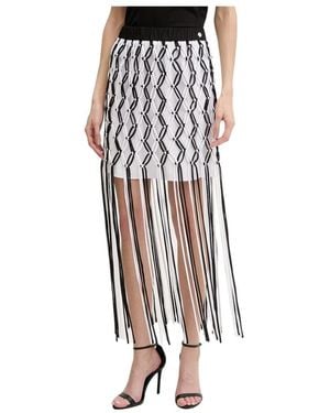 KARL LAGERFELD Short Skirts - Negro