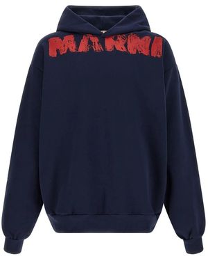 Marni Hoodies - Blue